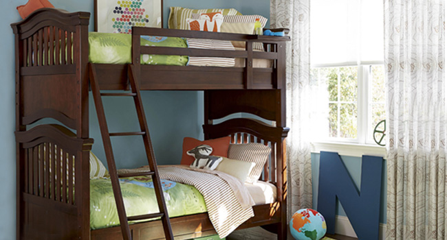 bunk bed over crib